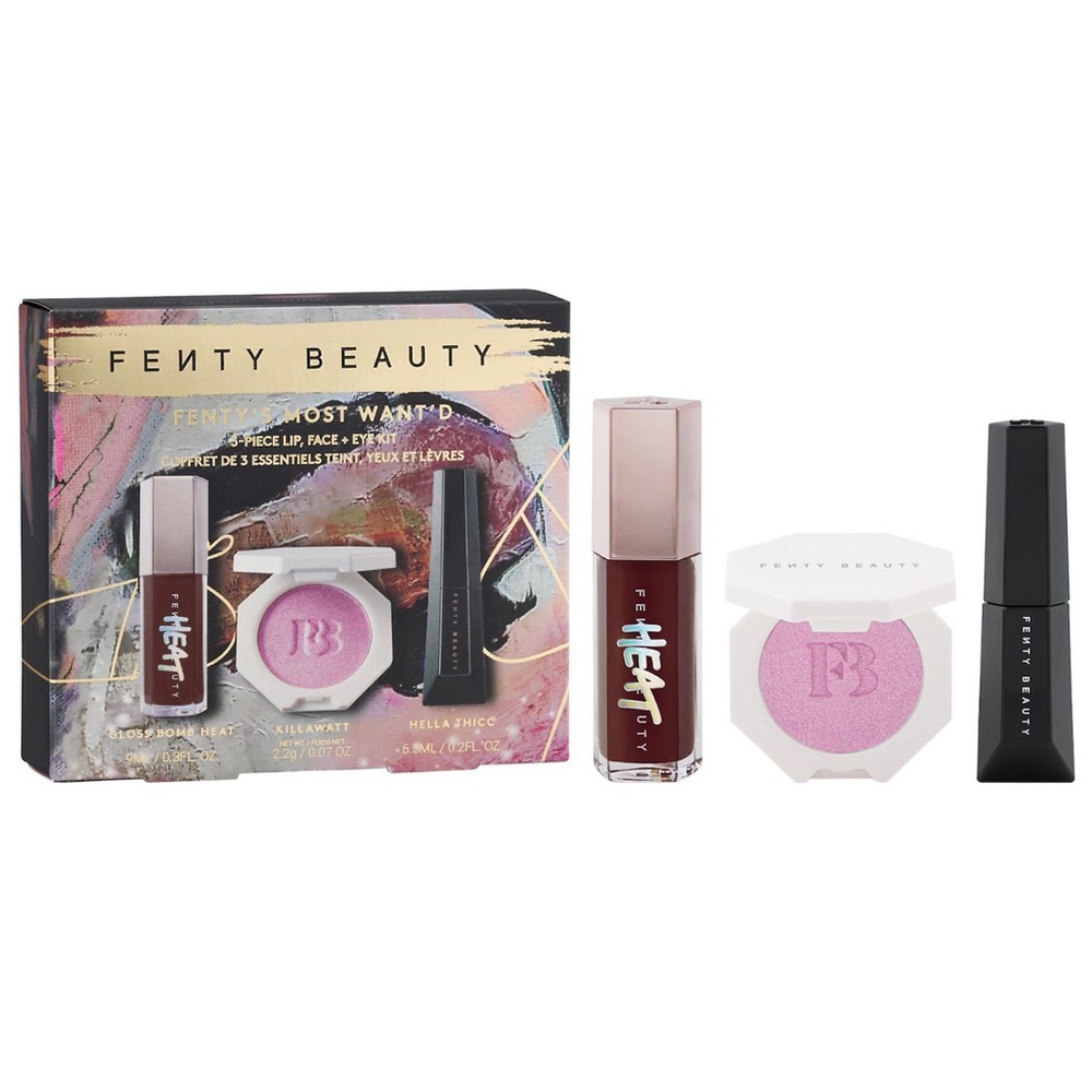 Fenty’s limited edition most wanted 3 piece eye lip and face kit #359